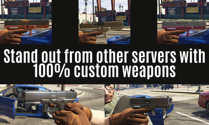 Gig Preview - Import or create a gta5 or fivem weapon for you