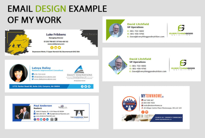 Gig Preview - Create your email template or HTML with a table structure