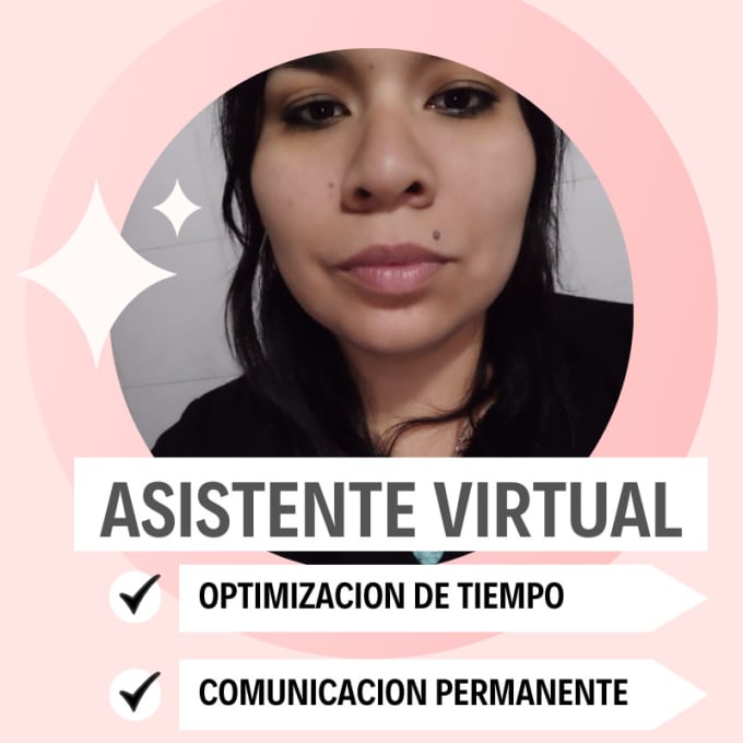 Gig Preview - Virtual assistant in spanish