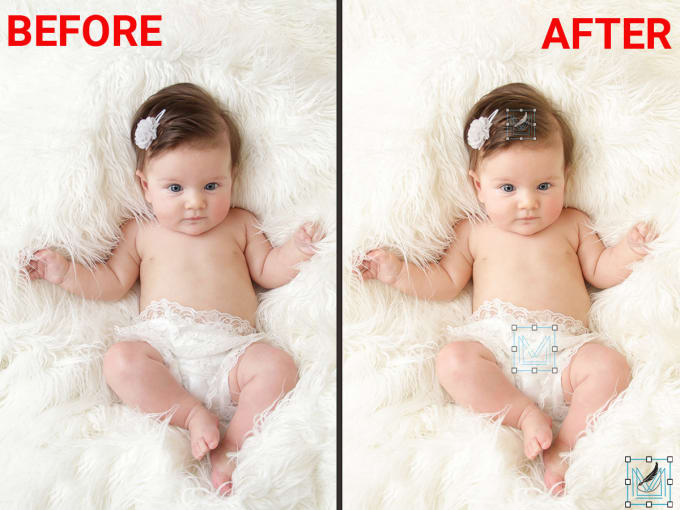 Gig Preview - Professional newborn and maternity retouching services