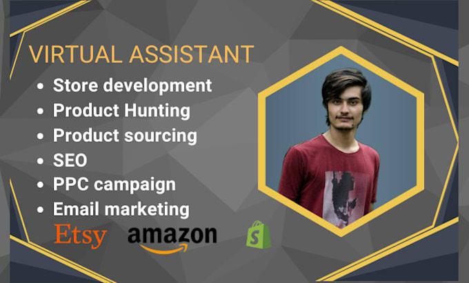 Gig Preview - Be your dynamic virtual assistant for amazon shopify etsy