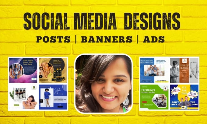 Gig Preview - Create 30 professional social media post designs