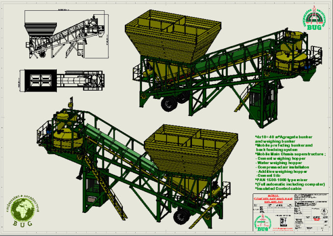 Gig Preview - Industrial plant and machinery design engineer