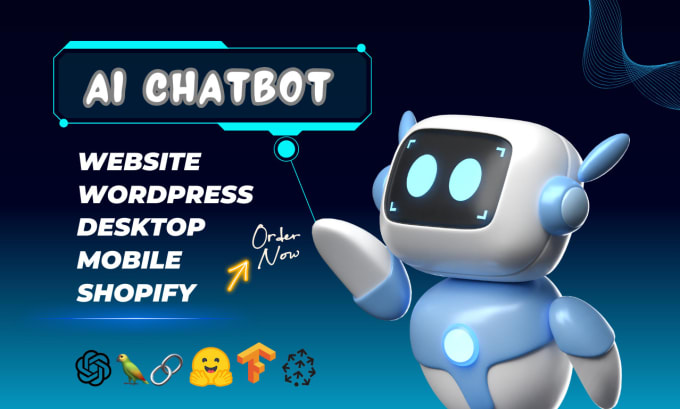 Gig Preview - Create ai chatbot, ai saas, ai website with chatgpt llm, manychat, langchain