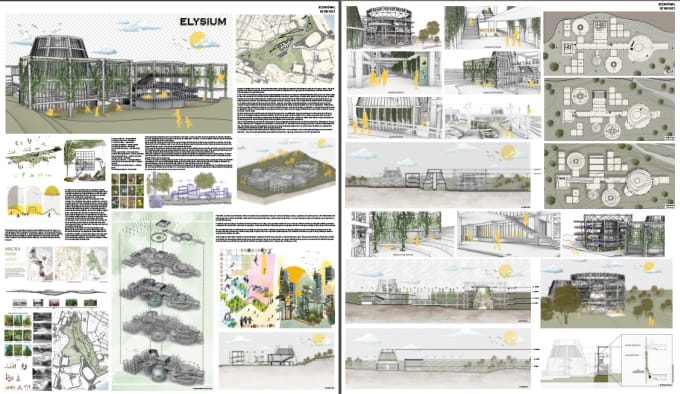 Gig Preview - Architecture design diagrams elevation plans sections