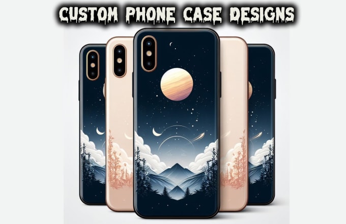 Gig Preview - Create trendy, custom and unique phone case designs