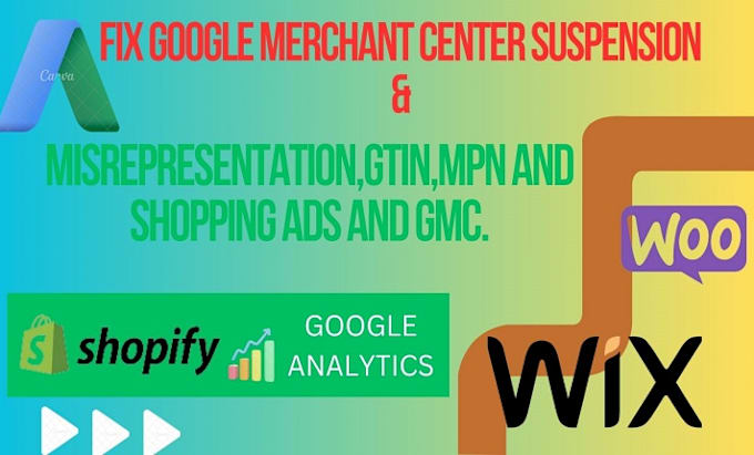 Gig Preview - Fix google merchant suspension due to gtin misrepresentation