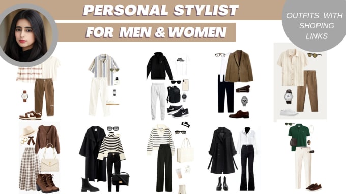 Gig Preview - Be your personal stylist and fashion consultant, create capsule wardrobe