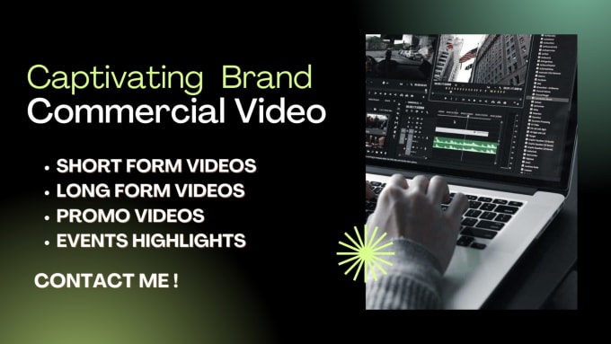 Gig Preview - Create a captivating brand commercial video