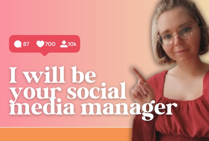 Gig Preview - Be your creative social media manager