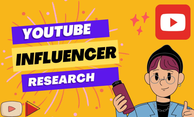 Gig Preview - Do youtube influencer research and provide email list