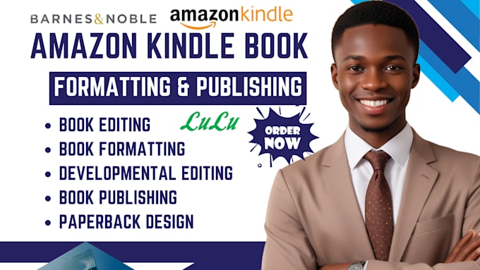 Gig Preview - Be amazon KDP book publishing book formatting paperback formatting typesetting