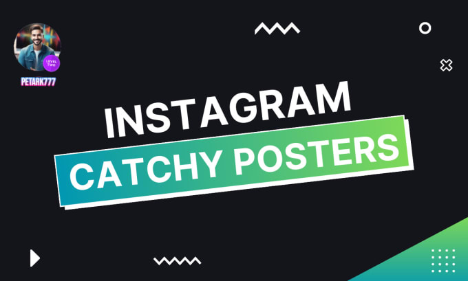 Gig Preview - Design an eye catching instagram poster, flyer, photoshop