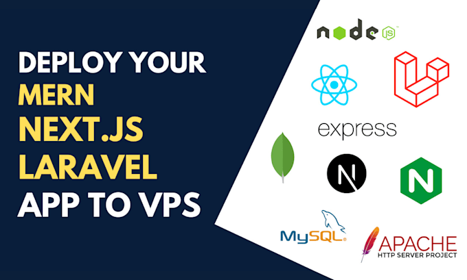 Gig Preview - Deploy mern, laravel, next, react projects to vps setup