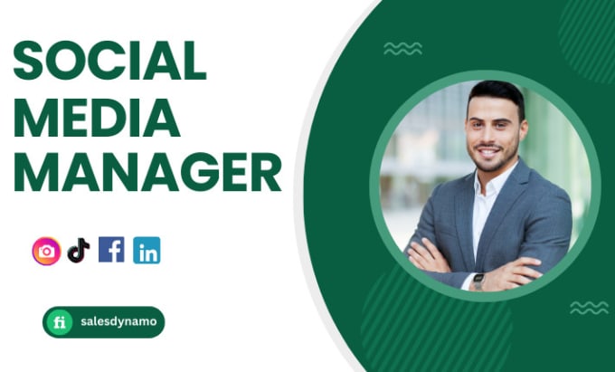 Gig Preview - Be your social media marketing manager and appointment setter