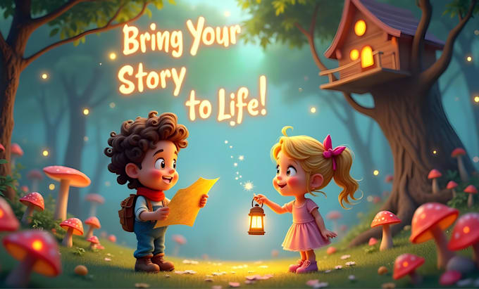 Gig Preview - Illustrate children story book illustration and children story book illustration