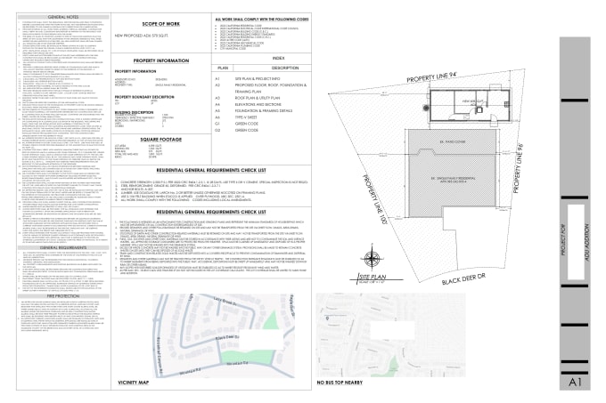 Gig Preview - Make design adu, garage conversions, deck, and shed plans for your city permit