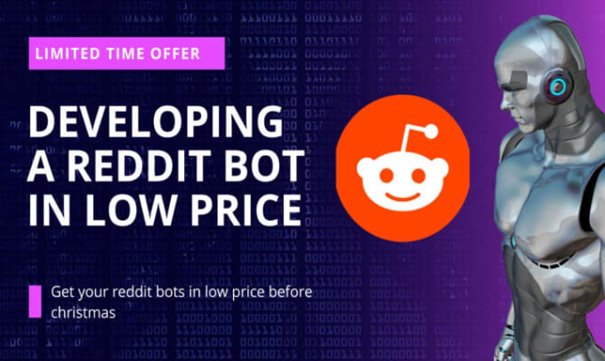 Bestseller - create a reddit bot using python with official reddit api