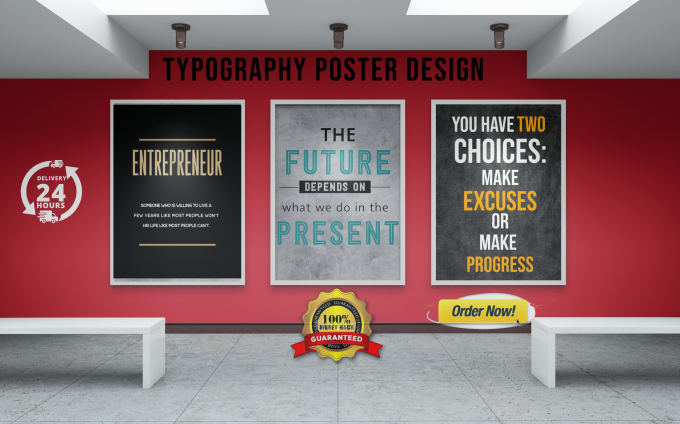 Gig Preview - Design typography poster, wall art or motivational quotes