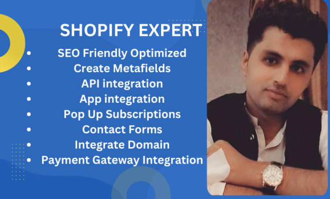 Gig Preview - Be a shopify expert, shopify developer, and customize shopify store