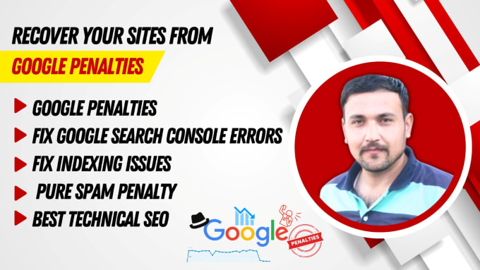 Gig Preview - Fix google penalties instantly do seo audit for  penalty