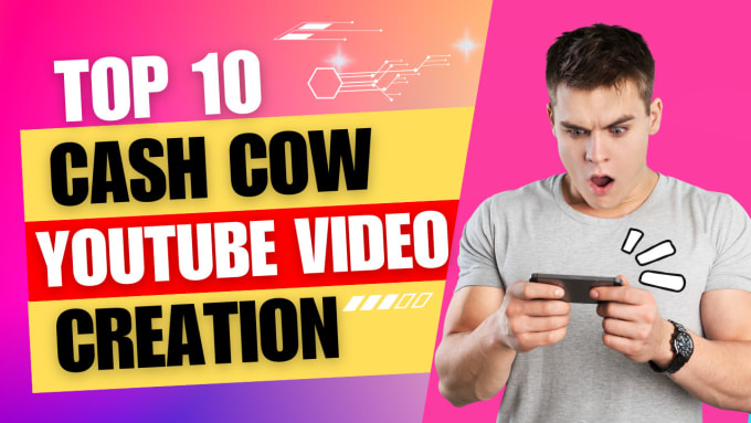 Gig Preview - Create top 10 cash cow youtube videos with script and voice over