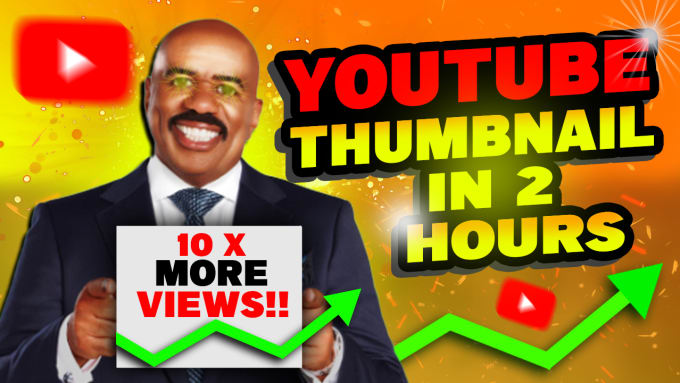 Gig Preview - Create your great youtube thumbnail in 1 hour