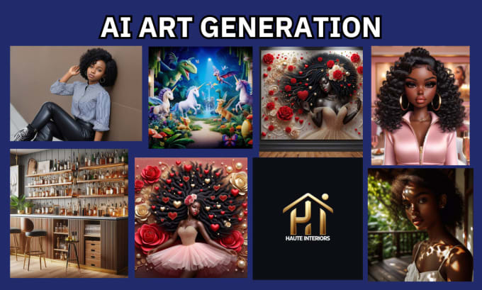 Gig Preview - Generate ai art ai image ai portraits using bing, dalle 3