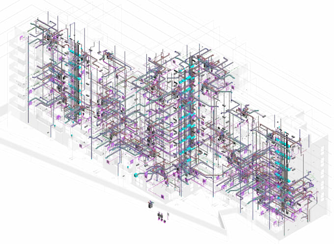 Gig Preview - Design and 3d bim model hvac