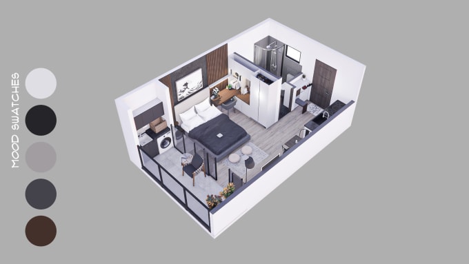 Gig Preview - Create 2d and 3d floor plan visualizations