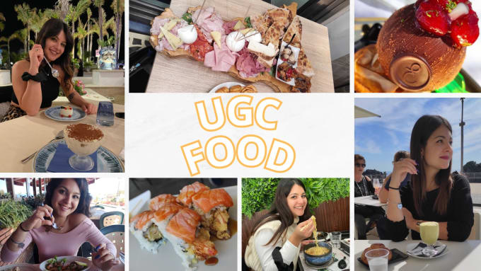 Gig Preview - Create a ugc content for your restaurant