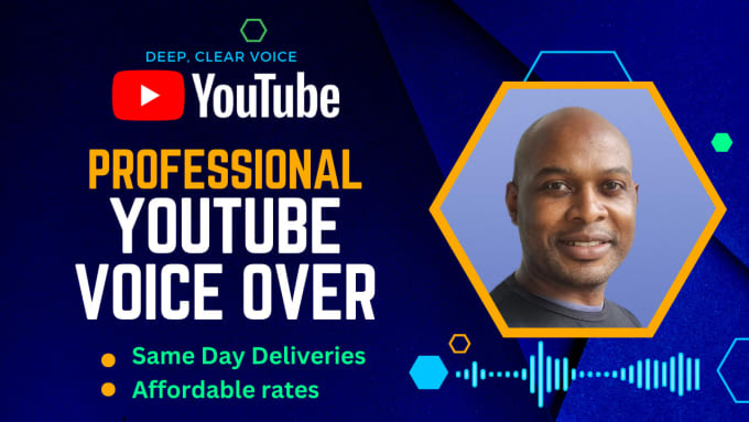 Gig Preview - Record an english voice over for your youtube video