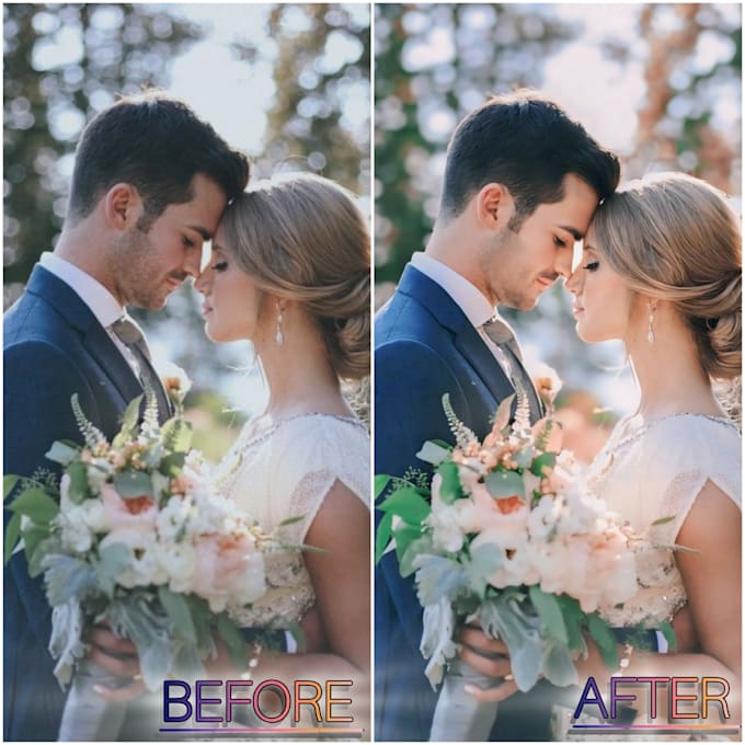 Gig Preview - Do wedding and retouching photos