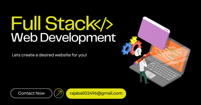 Gig Preview - Develop full stack websites and web applications for you