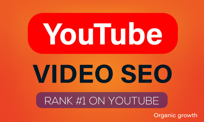 Gig Preview - Best youtube video SEO expert optimization for top ranking