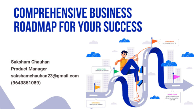 Gig Preview - Develop a comprehensive business roadmap for your success