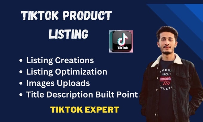 Gig Preview - Add products to tiktok shop product list tiktok shop add products