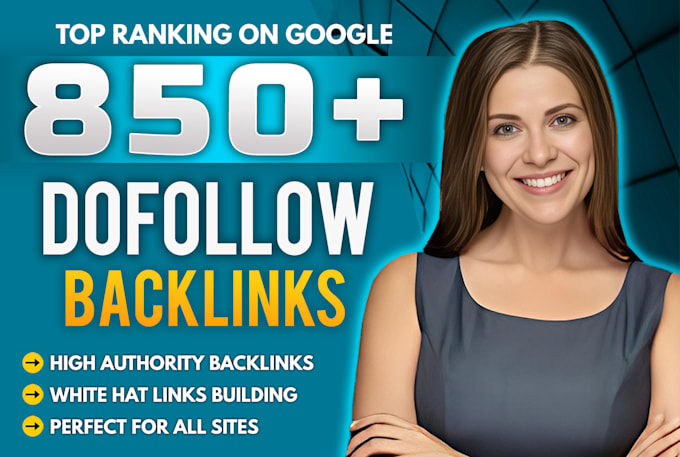 Gig Preview - Do seo backlinks high da authority dofollow contextual link building service