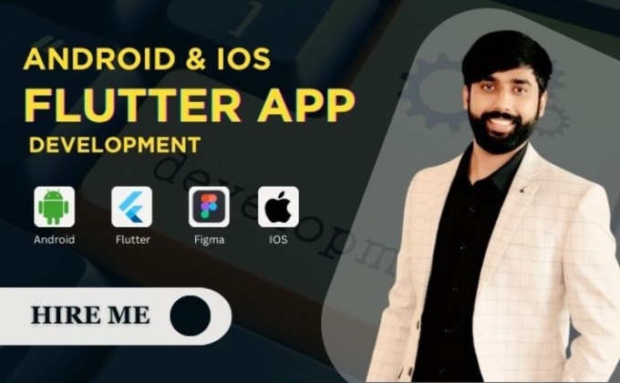 Gig Preview - Be your flutter front end developer to develop mobile applications