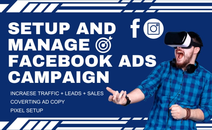 Gig Preview - Do facebook marketing, advertising, fb ads campaign, ads manager, instagram ads