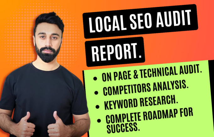 Gig Preview - Conduct a complete SEO audit website gmb and competitor analysis for top ranking