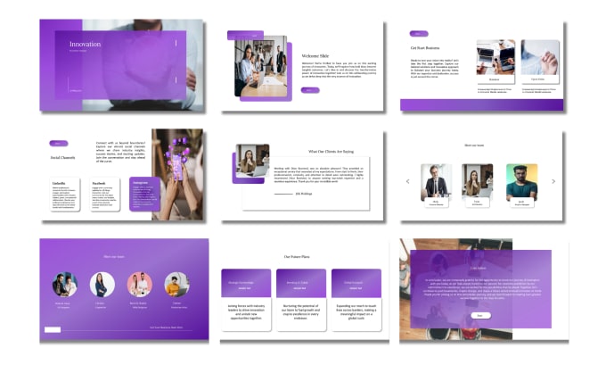 Gig Preview - Design modern business plan powerpoint presentation for your business