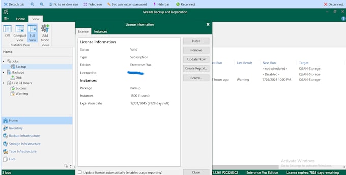 Gig Preview - Install and configure veeam and replication server for data backup