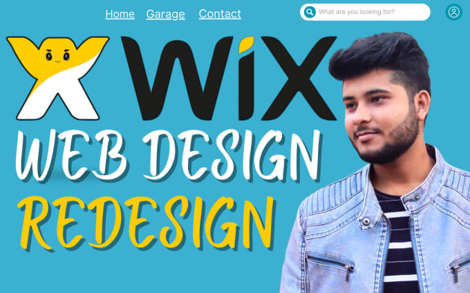 Gig Preview - Do wix website design and redesign