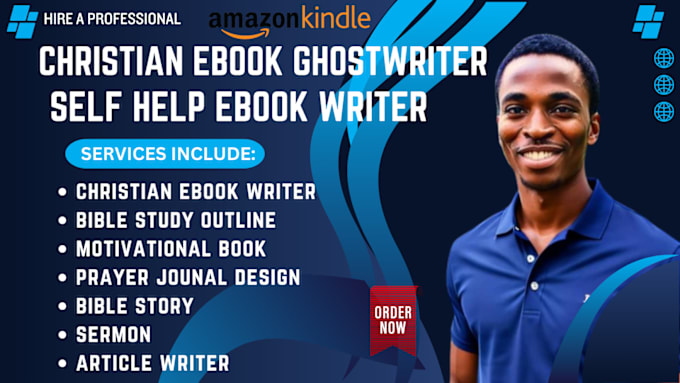 Gig Preview - Be your christian ebook writer, self help, ebook writer, ebook ghostwriter