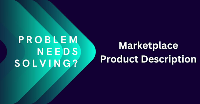 Gig Preview - Do marketplace product description writing