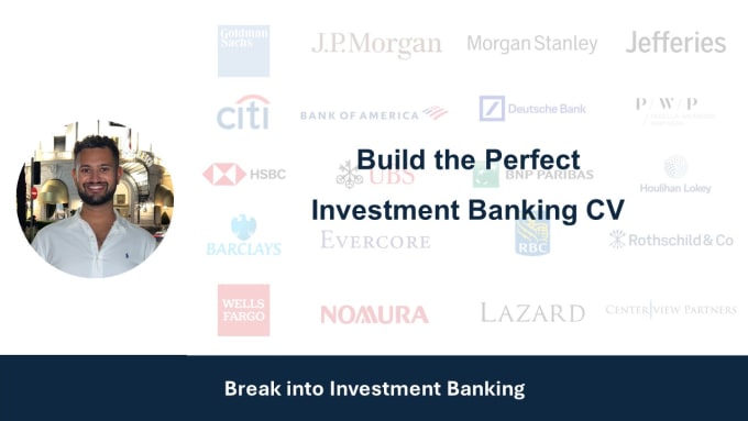 Bestseller - craft the perfect investment banking CV and cover letter