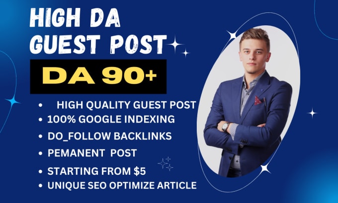 Gig Preview - Supercharge your SEO with my premium guest posting service