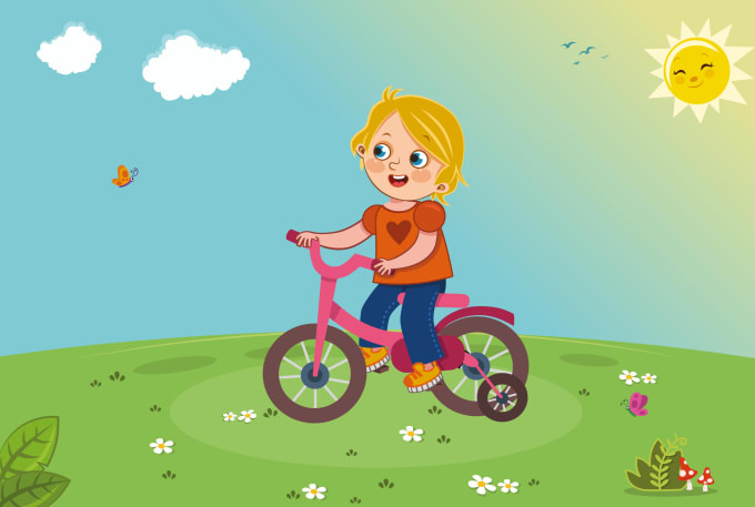 Gig Preview - Design children story book illustration and for amazon