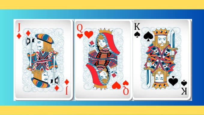 Gig Preview - Design custom face or back of poker cards